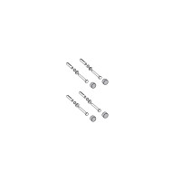 Wandmontageset Aushängemechanismus