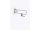 St&uuml;tzgriff mit Toilettenpapierhalter, satiniert, 75 cm