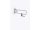St&uuml;tzgriff mit Toilettenpapierhalter, chrom, 85 cm  