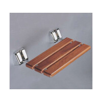 Holz-Duschklappsitz, gold