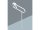 St&uuml;tzklappgriff mit Bodenst&uuml;tze &amp; Toilettenpapierhalter, wei&szlig;, 64 cm