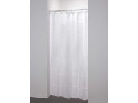 Duschvorhangstange für Nische, weiß, 120 cm