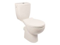 Sp&uuml;lrandloses Stand-WC mit Keramiksp&uuml;lkasten,...