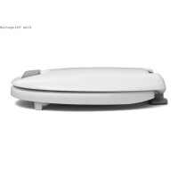 WC-Sitzerhöhung mit Absenkautomatik, Erhöhung 5 cm