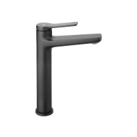Hohe Waschtischarmatur Stratos, Höhe: 28 cm, schwarz