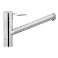 Spültischarmatur Fiestea mit langem, drehbarem Auslauf 21 cm, chrom