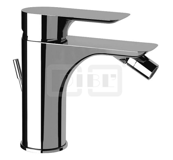 DIBLzera Einhebel-Bidetbatterie, mit Zugstangenbohrung und Ablaufgarnitur 1¼"