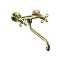 Waschtisch- und Spültischarmatur Antica, Altbronze