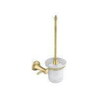 Wand-Toilettenbrüstenhalter Antica, Altbronze
