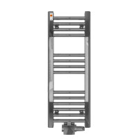 MERT Badheizkörper Chrom gerade, 300*800 mm, Mittelanschluss