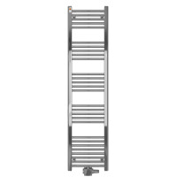 MERT Badheizkörper Chrom gerade, 400*1600 mm, Mittelanschluss