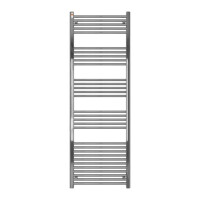 MERT Elektro-Badheizkörper Chrom, gerade, 600*1750 mm, 800 Watt, befüllt