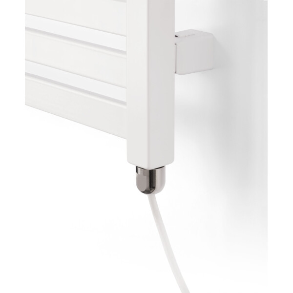 einfacher Heizstab ohne Temperaturregelung, 600 Watt in Inox, Gerades Kabel ohne Stecker