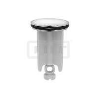 DIBLfix Runder Kunststoff-Verschlussstopfen Durchmesser 40 mm, universell passend zu Ablaufgarnituren