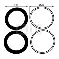 DIBLfix Spültisch-Dichtring-Reparaturset