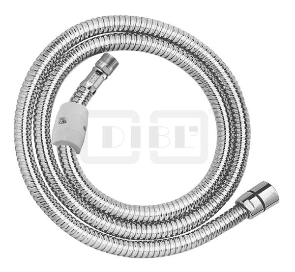 DIBLfix Metall-Auszugbrauseschlauch ½" Innengewinde x M 15 x 1 Außengewinde, Länge 1200 mm
