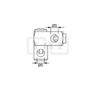 DIBLfix Metall-Verbindungs-Gelenkstück, zur...