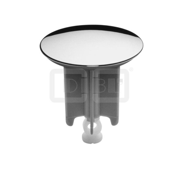 DIBLfix Runder Messing-Verschlussstopfen Durchmesser 63 mm, universell passend zu Ablaufgarnituren