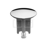 DIBLfix Runder Messing-Verschlussstopfen Durchmesser 63 mm, universell passend zu Ablaufgarnituren