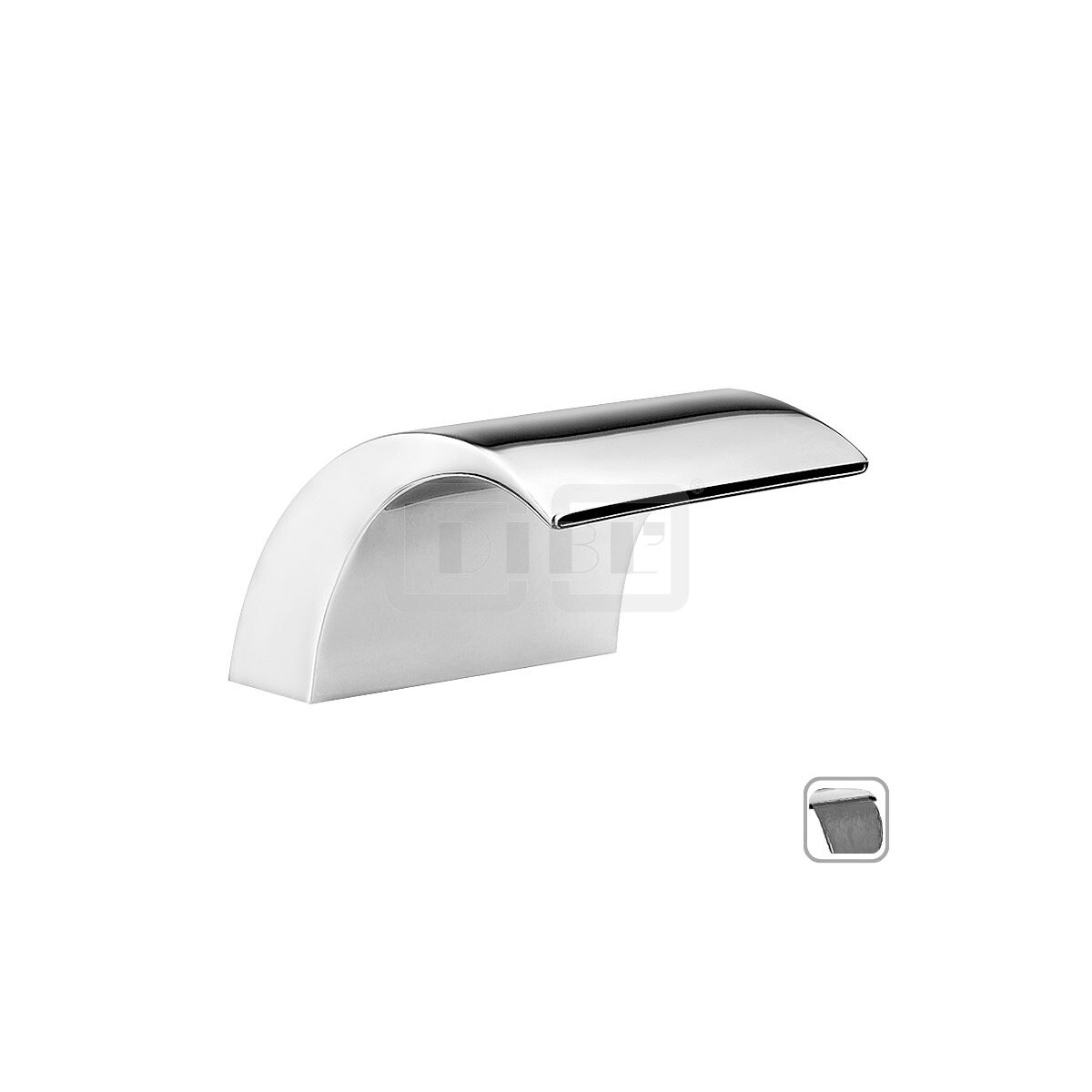 DIBLfix Messing-Cascaden-Schwallauslauf ½" zur W