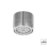 DIBLfix Strahlregler mit Luftansaugung, mit M 22 x 1 Innengewinde, Wasserersparnis von circa 50 % gegenüber einem Standard-Strahlregler