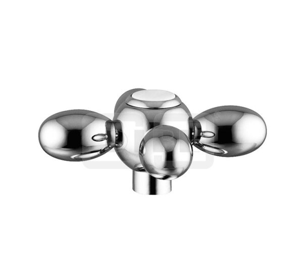 DIBLfix Messing-Griff zur Serie DIBLstil, Markierungsplättchen neutral