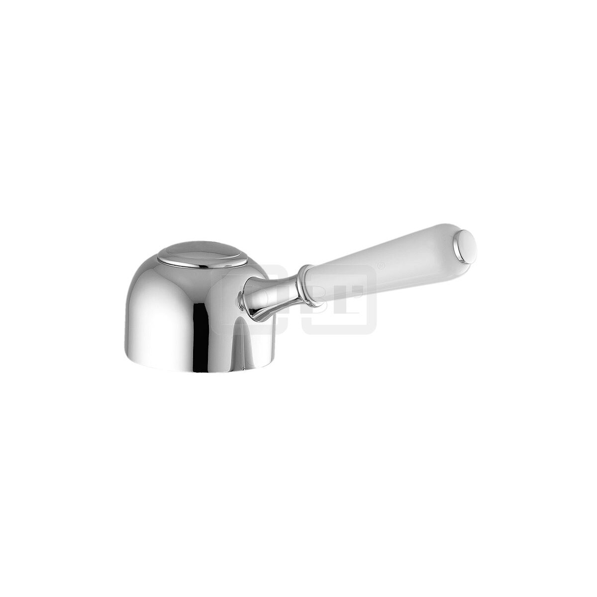 DIBLfix Messingguss-Griffhebel zur Serie DIBLporcelain, pass
