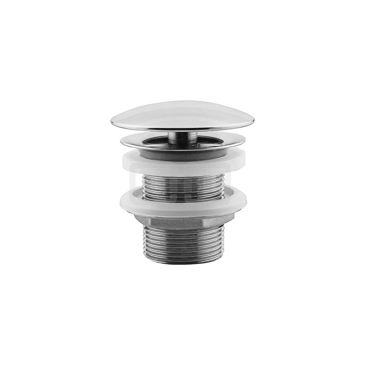 DIBLfix Rundes Waschtisch-Schaftventil 1¼", nich