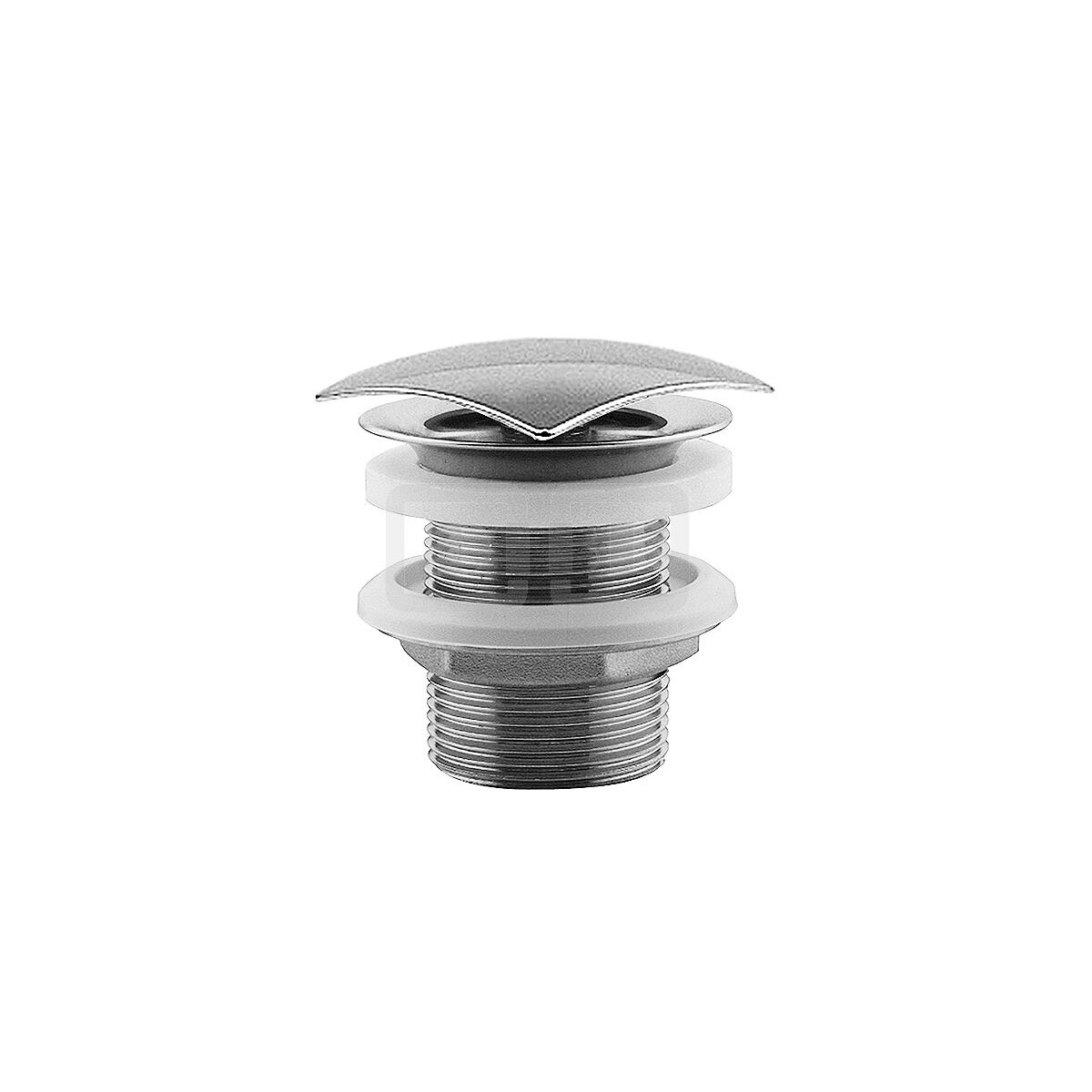 DIBLfix Eckiges Waschtisch-Schaftventil 1¼", nic