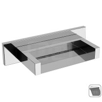 DIBLfix Eckiger Cascaden-Schwallauslauf ½" zur Aufputz-Wandmontage
