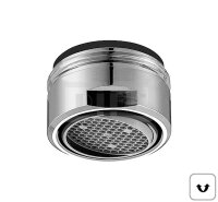 DIBLfix Strahlregler mit Luftansaugung, mit M 24 x 1...