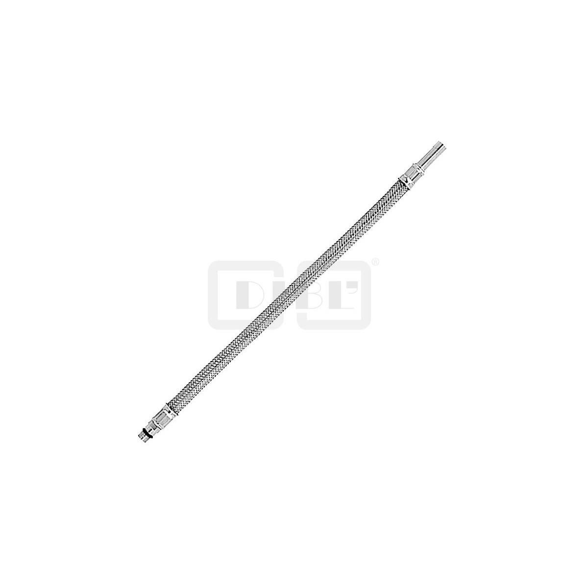 DIBLfix Flexibler Edelstahl-Anschlussschlauch, M 10 x 1 Au&s