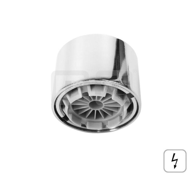 DIBLfix Niederdruck-Strahlregler ohne Luftansaugung, mit M 22 x 1 Innengewinde, mit Diebstahlsicherung (ohne Spezial-Montageschlüssel)