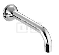 DIBLfix Runder Messing-Wandauslauf ⅜" - Ausladung...