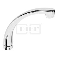 DIBLfix Messingguss-Auslauf, HU-Form, Ausladung 200 mm