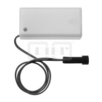 DIBLfix Batteriebox zur 9 Volt Blockbatterie zur Infrarot-Elektronikarmatur, mit Anschlusskabel mit wassergeschütztem Mutteranschluss