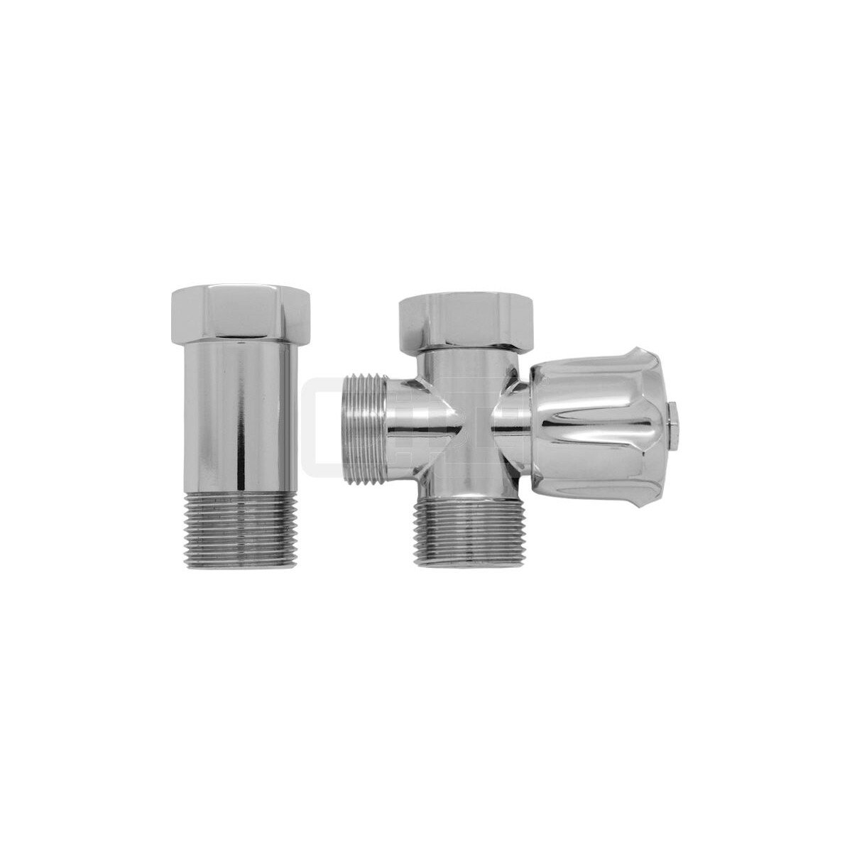 DIBLfix Wand-Nebenanschluss-Geräteabsperrventil-Set &fr