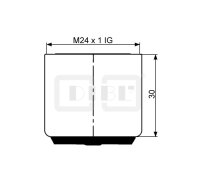 DIBLfix Niederdruck-Design-Strahlregler ohne...