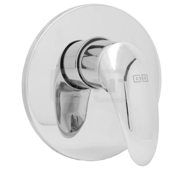 DIBLdesign Einhebel-UP-Fertigmontageset zur Universal-Einbaukörper-Einheit, ohne Umstellung für einen Abgangsanschluss, ohne Brausezubehör