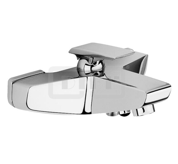 DIBLswing Einhebel-Wannenbatterie zur Aufputzmontage, ohne Brausezubehör