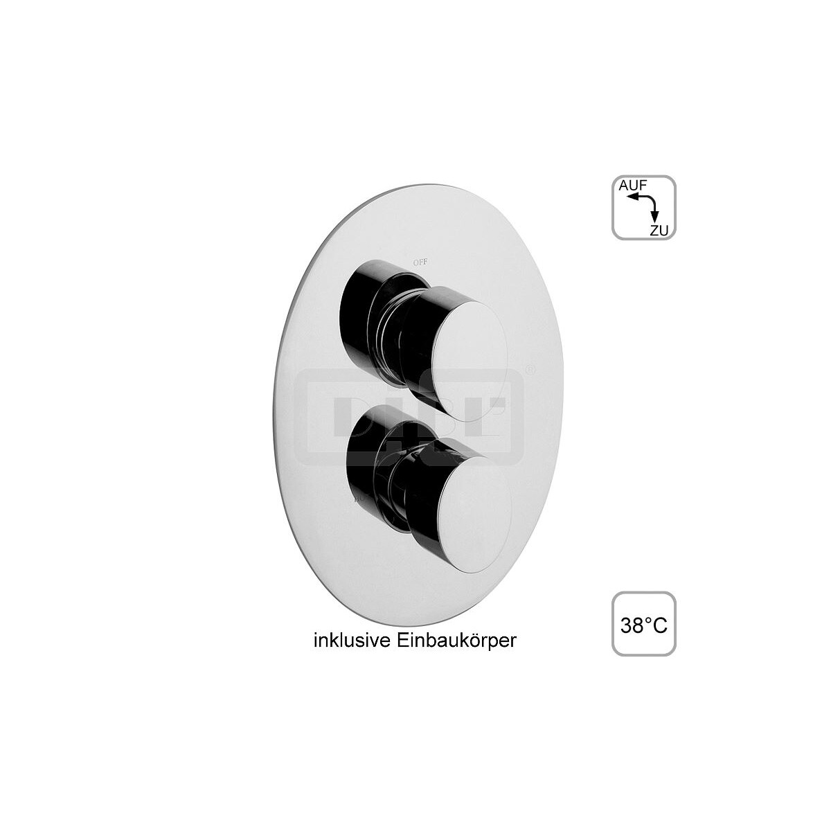 DIBLswing Thermostat-Brausebatterie...