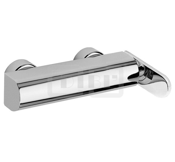 DIBLlogo Einhebel-Brausebatterie zur Aufputzmontage, ohne Brausezubehör, Brauseabgang unten ½" Außengewinde