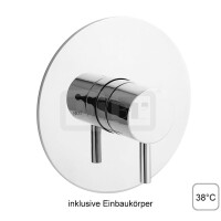 DIBLpur Thermostat-Zentralbatterie ½" zur Unterputzmontage, ohne Mengenregulierung, ohne Brausezubehör