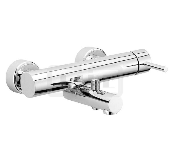 DIBLpur Einhebel-Wannenbatterie zur Aufputzmontage, ohne Brausezubehör