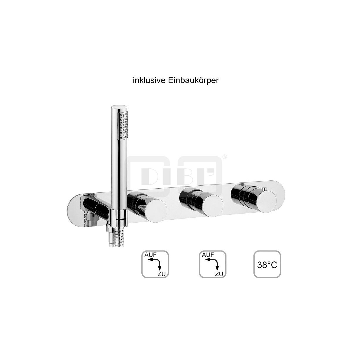 DIBLpur Thermostat-Einheit &frac34;" zur...