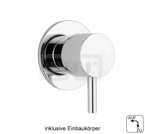 DIBLpur Unterputzventil (Rohbauset und Fertigset), mit Gewindeanschluss ¾" Innengewinde