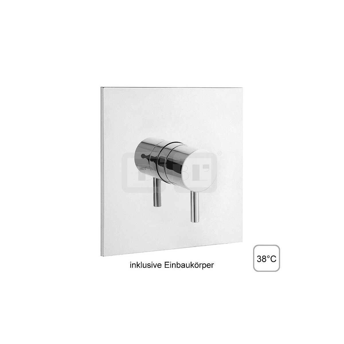 DIBLpur Thermostat-Zentralbatterie ½" zur Unterp