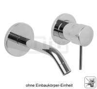 DIBLpur Einhebel-WT-Wandbatterie mit Gussauslauf 170 mm,...