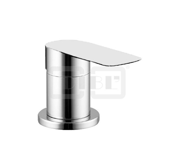 DIBLzera Einhebel-Mischereinheit zur Wannenrand- und Fliesenbankmontage, geschlossener Armaturenkörper ohne Zugstangenbohrung