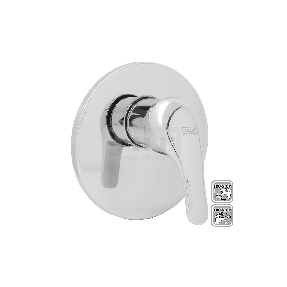 DIBLtech Einhebel-UP-Fertigmontageset zur Universal-Einbauk&